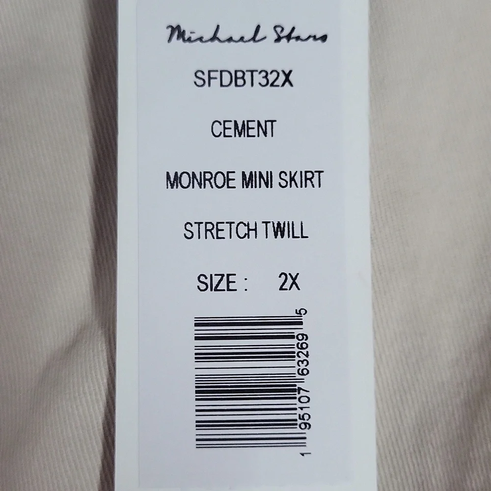 Michael Stars Monroe Mini skirt 2X NWT